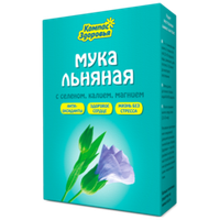 Мука льняная с селеном, калием, магнием 300 г (Компас Здоровья)