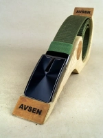 Ремень мужской офицерский солдатский с пряжкой  для брюк джинсов  текстильный резинка