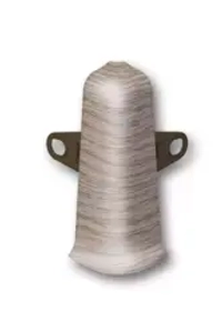 Наружный угол Плинтуса Deconica Д55, 215 дуб снежный, (1 шт)