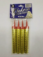 Фонтаны настольные (4/45/4) 10 см (цена за упаковку 4 шт)