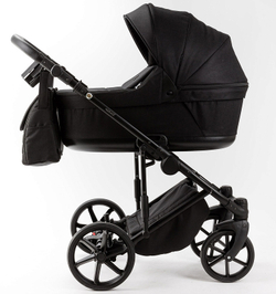 Детская коляска Adamex Locco Light 2 в 1 LL-TK53 TIP (ЧЕРНЫЙ)