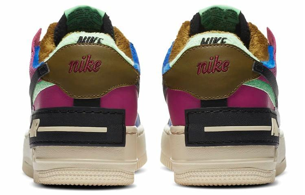 Кроссовки Nike Air Force 1 Shadow Se "Fossil" (Женская размерная сетка)