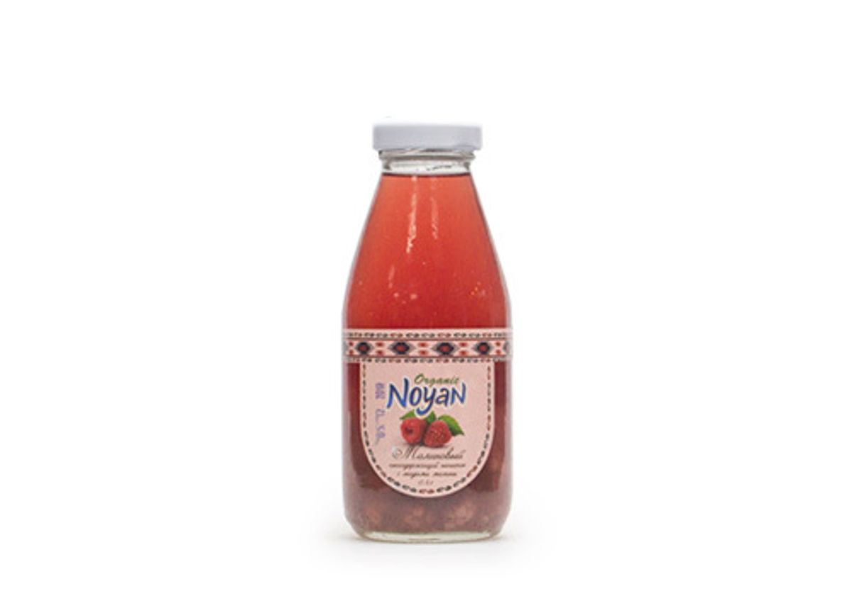 Малиновый напиток с ягодами малины Noyan, 330мл