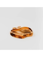 Деревянная менажница "Яблоко" из кедра