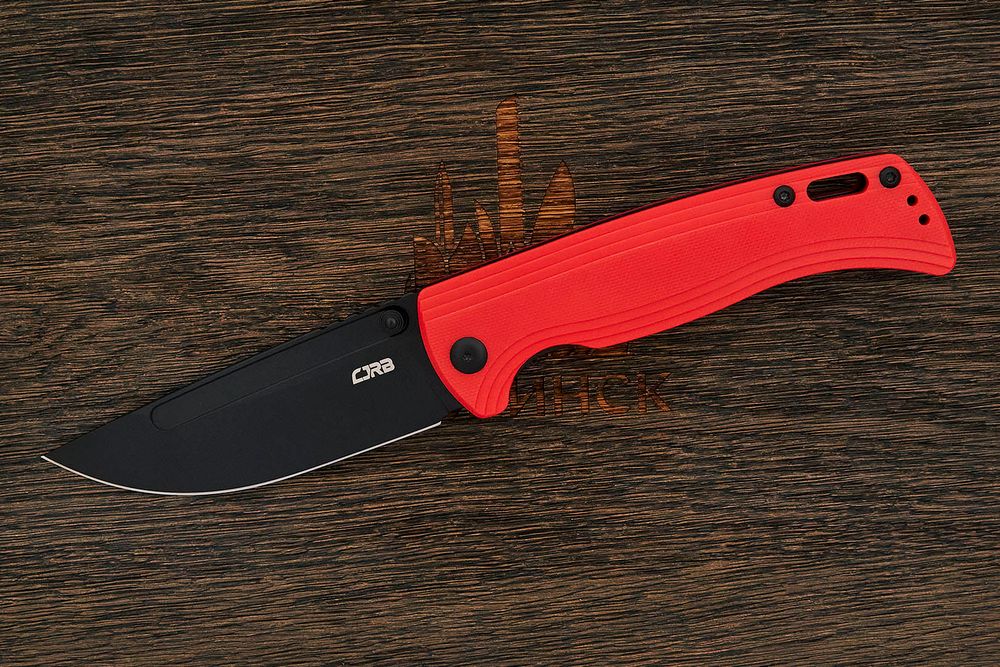 Нож складной CJRB Resource, клинок 105мм, сталь AR-RPM9, рукоять G10 красный
