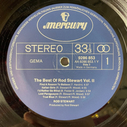 Винтажная виниловая пластинка LP The Best Of Rod Stewart Vol. 2 (Germany 1978)