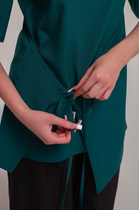 БЛУЗКА AVRORA. PROF зеленая