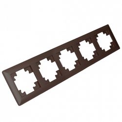 Рамка на 5 постов Stekker Катрин 39821