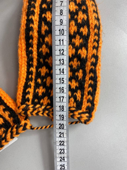 Варежки вязаные на 1 год, новые