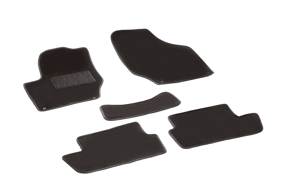 Ворсовые коврики LUX для Peugeot 308 2008-2015, Seintex.82344