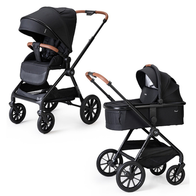 Детская коляска 2 в 1 Tomix Travel Black