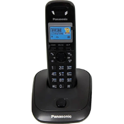 Радиотелефон Panasonic KX-TG2511RUT (титан) (АОН, Caller ID,спикерфон на трубке,переход в Эко режим одним нажатием)