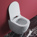 Унитаз подвесной Cezares STYLUS CZR-513-TH-R безободковый с сиденьем CZR-2011-SC