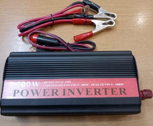 Автомобильный электрический преобразователь Инвертер 500W 12-220V