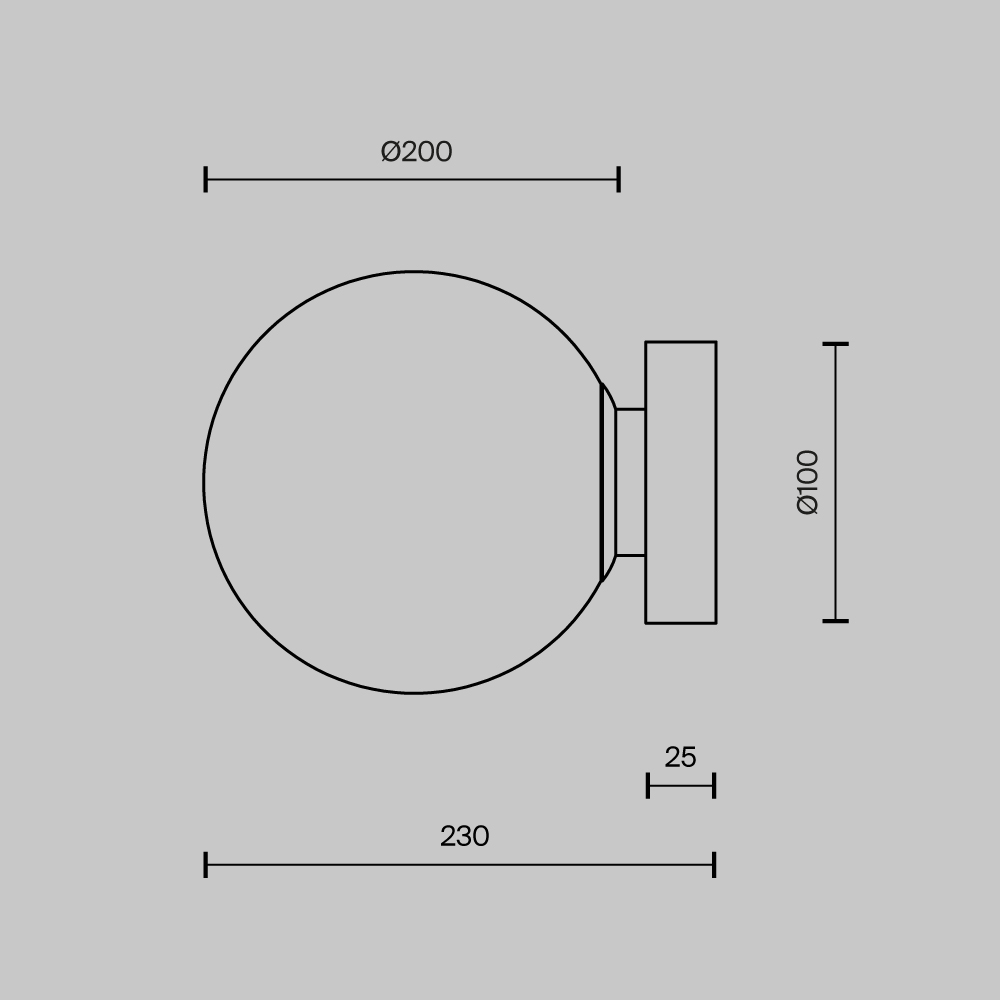 Настенный светильник (бра) Maytoni MOD321WL-01G3