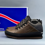 Кроссовки NB 754 на меху #403 (корич.)