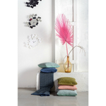 Плед из хлопка фактурной вязки Essential, 130х180 см