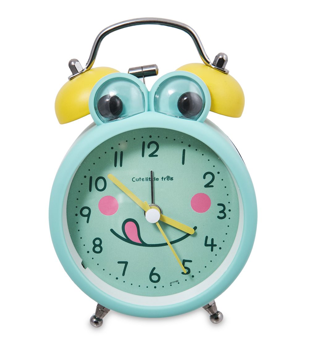 GAEM Art CL-07/3 Будильник «Лягушка» бирюзовый