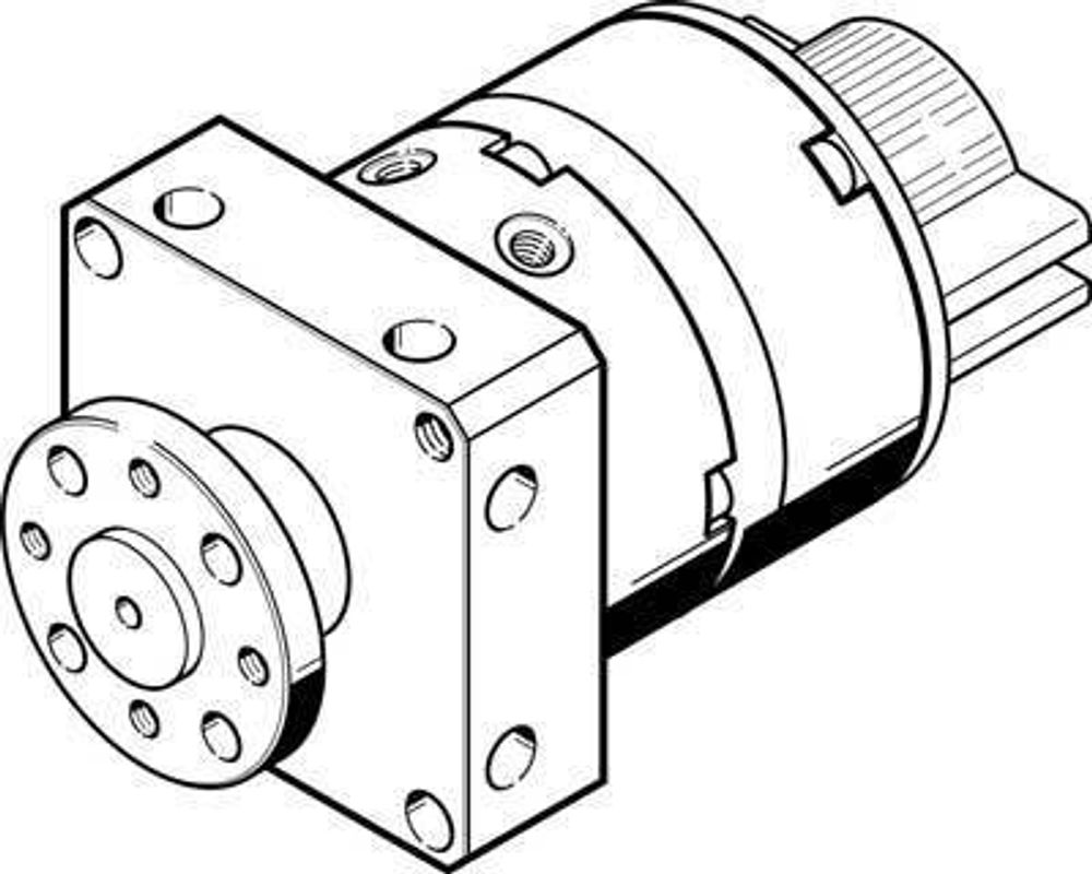 DSM-10-240-P-A-FF-FW Неполноповоротный привод
