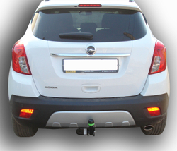 Фаркоп(прицепное) Лидер-Плюс для OPEL MOKKA 2012-...(паспорт и сертификат в комплекте)(без электрики)O116-A