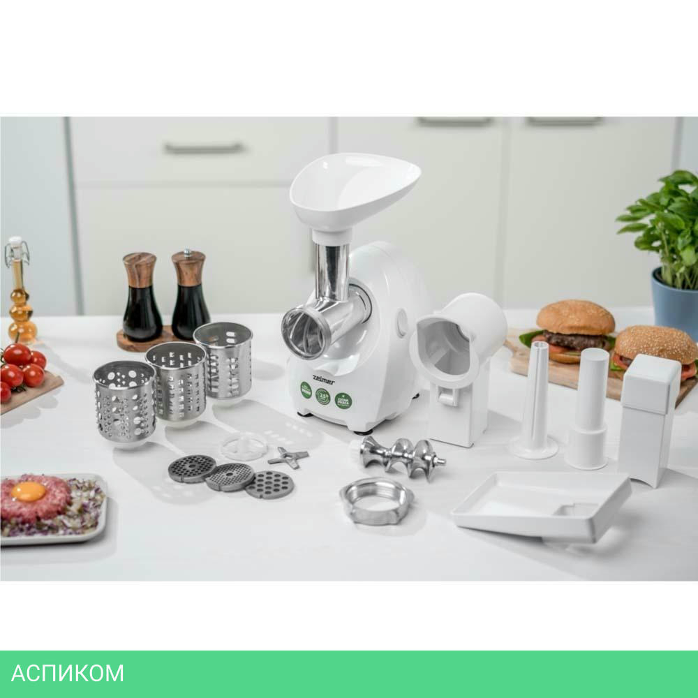 Мясорубка Zelmer ZMM4048B White