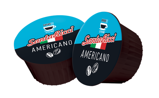 Кофе SantaRicci в капсулах, АМЕРИКАНО, для кофемашин системы Dolce Gusto, 12 шт.