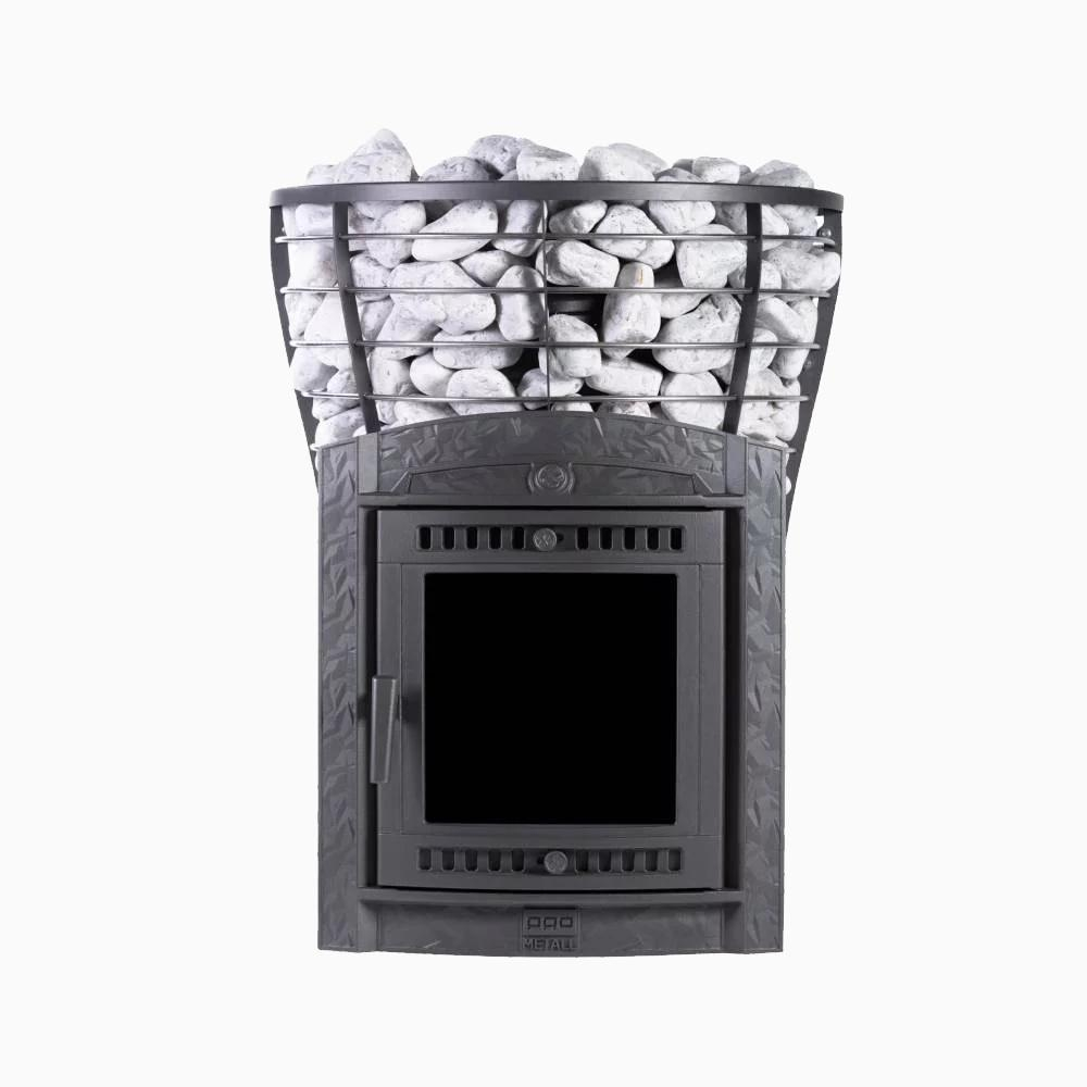 Банная печь «Атмосфера V» сетка нержавейка