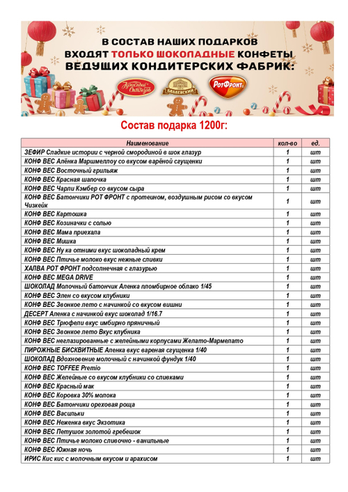 ЛОШАДКА СНЕЖИНКА 1200г