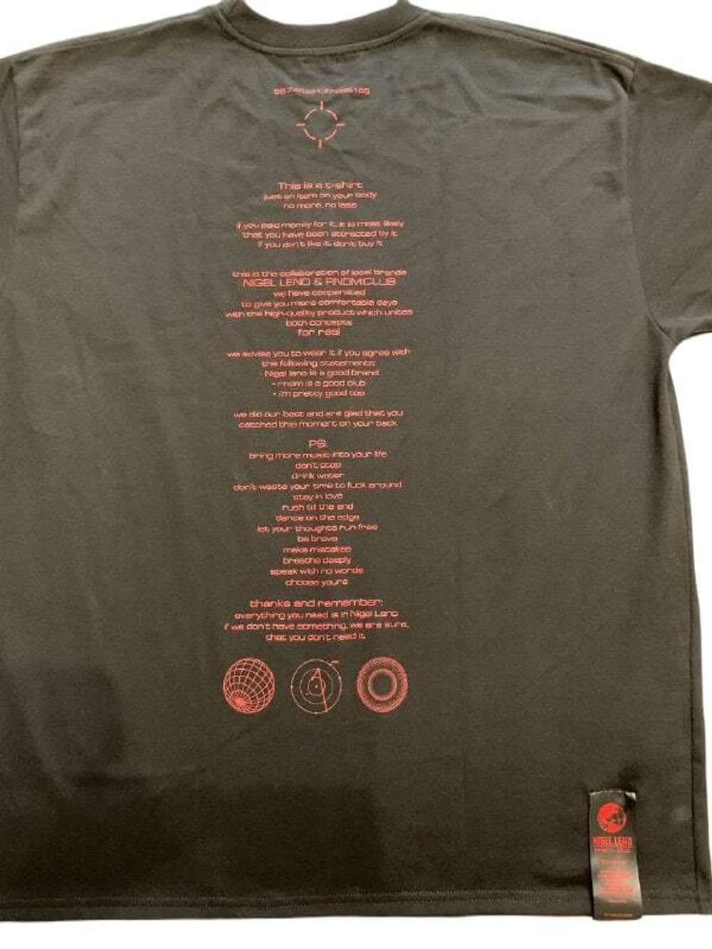 Футболка Nigel Leno RNDM T Черная