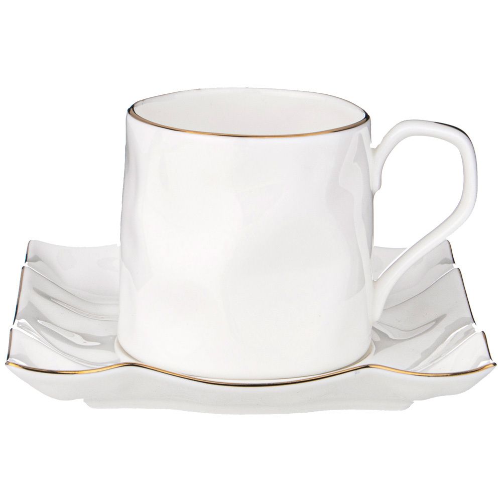 ЧАЙНЫЙ НАБОР LEFARD "РАФФЛ ГОЛД" НА 6 ПЕР. 12 ПР. 220 МЛ (КОР=8НАБ.)