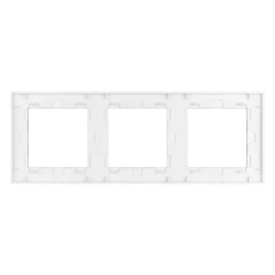Рамка стеклянная FRM-GLARE-GS-3-WH (Arlight, -) 043799