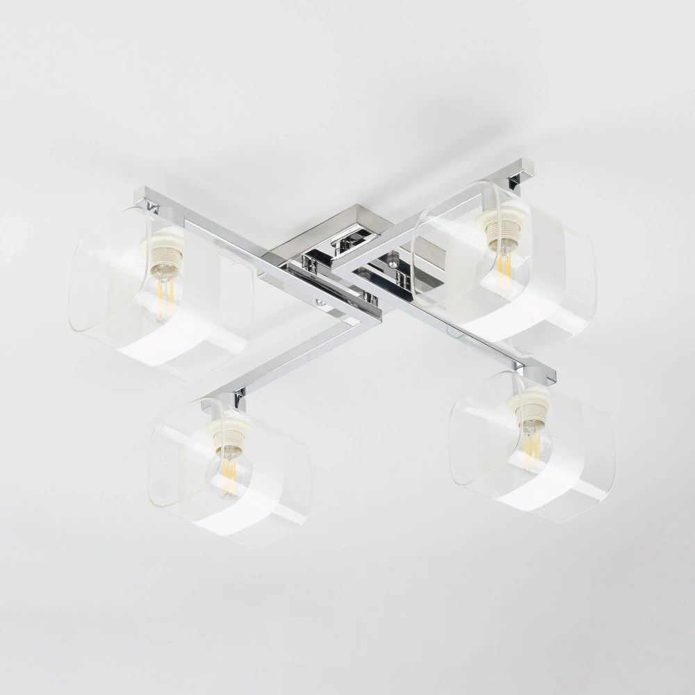 Citilux Вирта CL139141 Люстра потолочная Хром