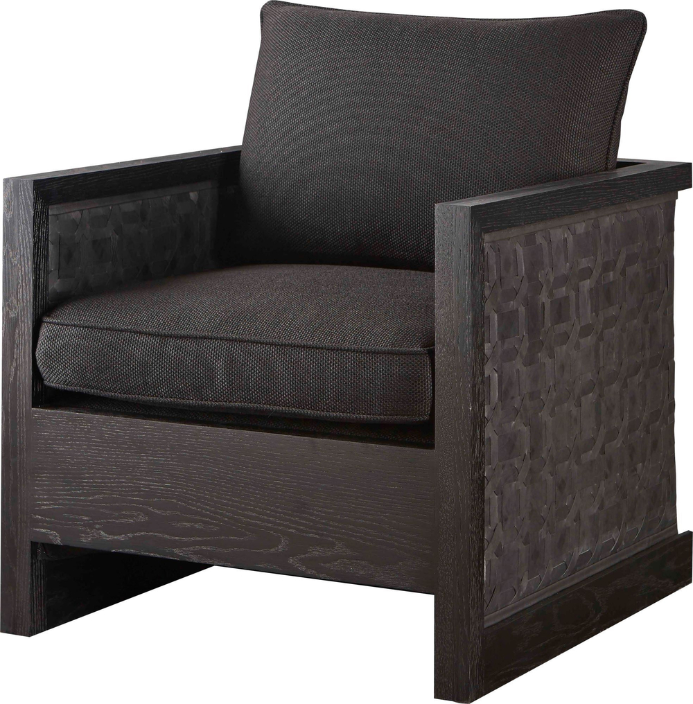 Кресло McGuire Tresser Lounge Chair (with Woven Leather)