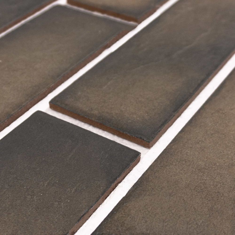 Beryoza Ceramica, Brick House Коричневый, 250x75x7 - клинкерная фасадная плитка