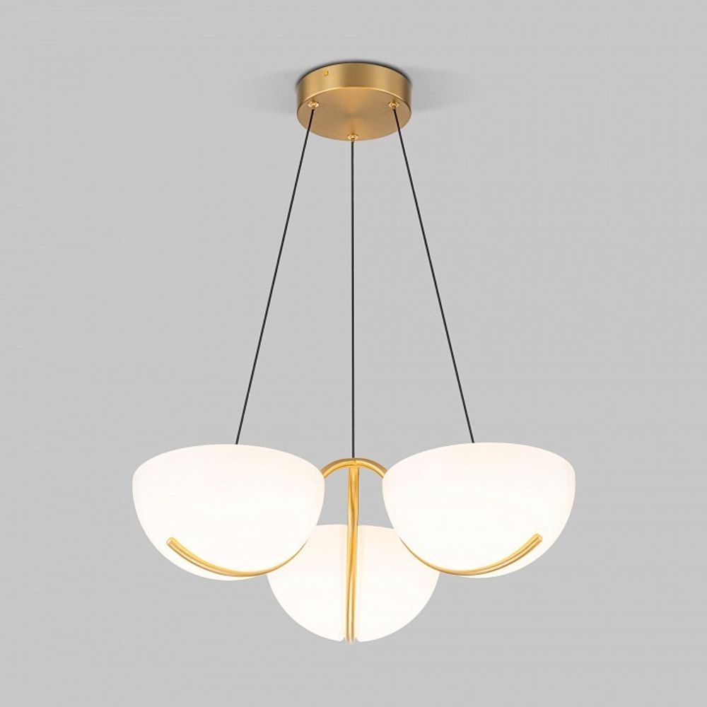 Подвесная люстра Eurosvet Emisfero 50083/3 LED золото