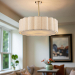 8287/7 PROVENCE LN26 185 золотой/бежевый, металл/текстиль Люстра потолочная Е14 7*40W 220V KORTNI