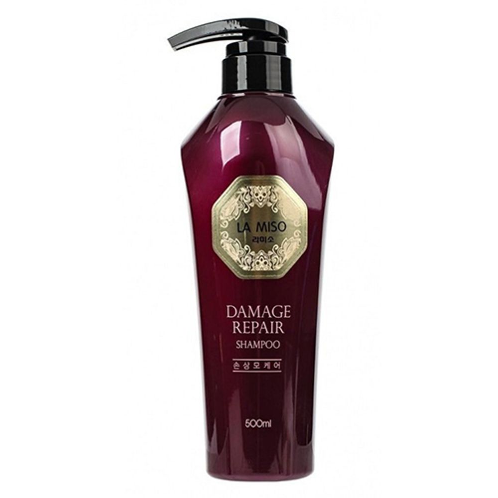 La Miso Шампунь для восстановления поврежденных волос - Damage repair shampoo, 500мл