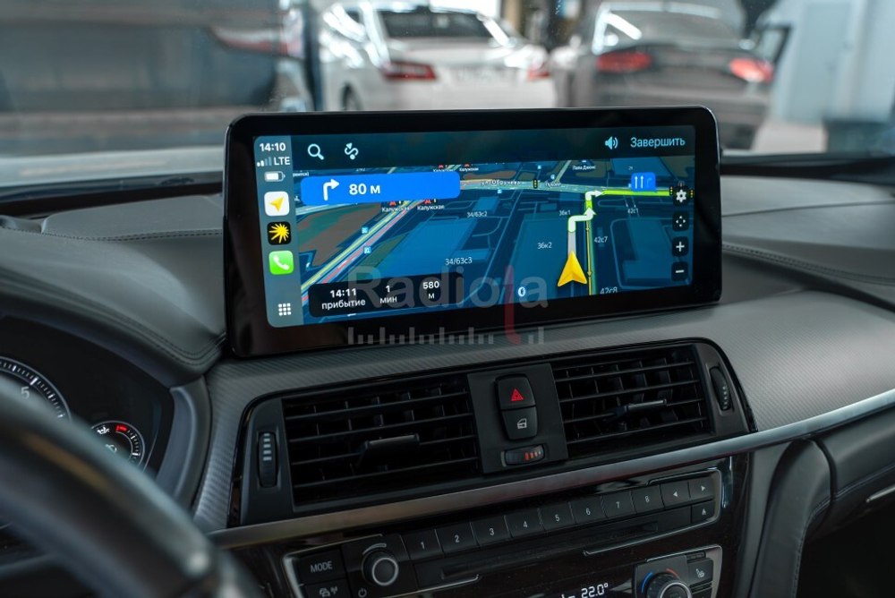 Магнитола для BMW 3-серия F30 2012-2016, 4-серия F36, F32 NBT - Radiola RDL-1213-L монитор 12.3" на Android 13, 8+128Гб, CarPlay, 4G SIM-слот