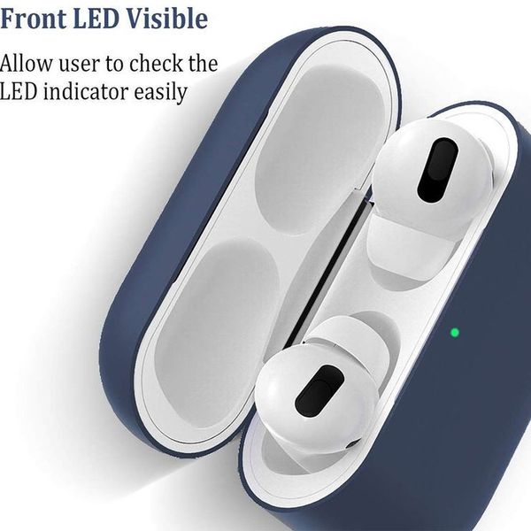 Чехол Liquid Silicone Case COTEetCI для Airpods Pro (CS8140-MB) Синий