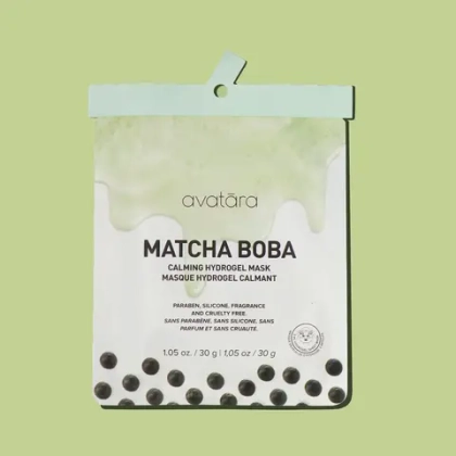 Гидрогелевая маска Avatara Matcha Boba