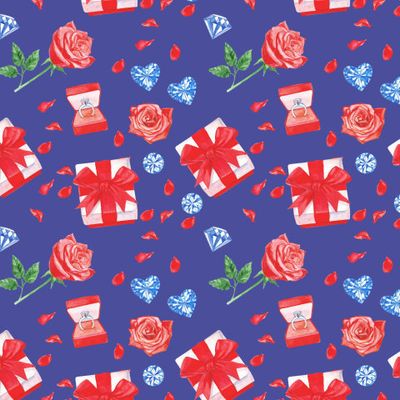 Любовь, розы, бриллианты