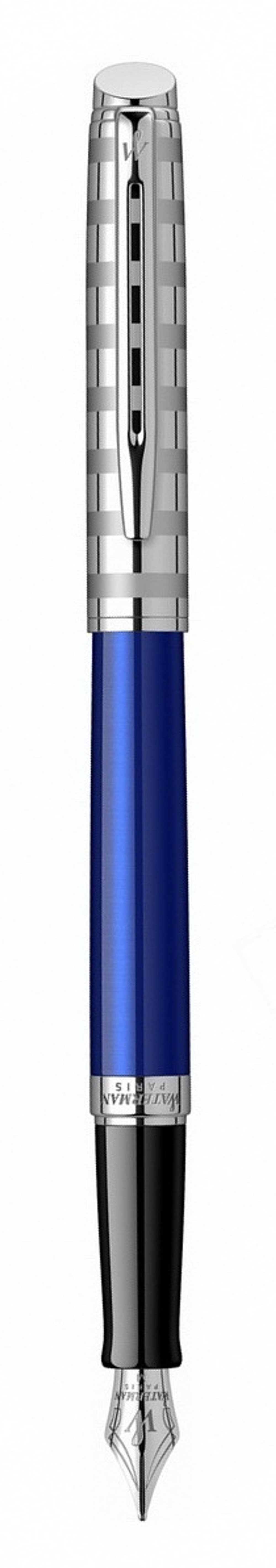 Перьевая ручка Waterman Hemisphere French riviera Deluxe BLU LOUNGE в подарочной коробке