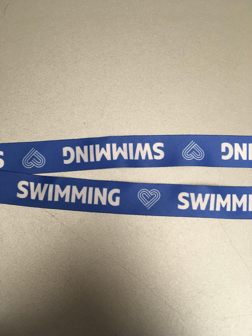 Медаль Swimming Blue (плавание синяя)