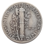 1 дайм (10 центов) 1942. (D) США VF (Меркурий) Серебро
