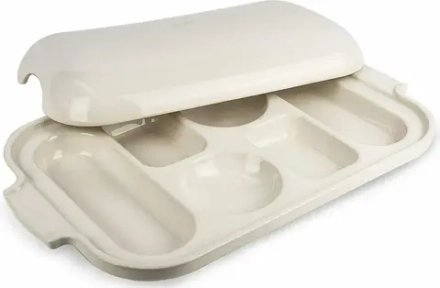 Peugeot Appolia 37 см керамическое блюдо для хлеба экрю