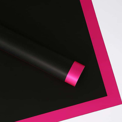 ЛИСТ перламутр с цветной каймой 58*58