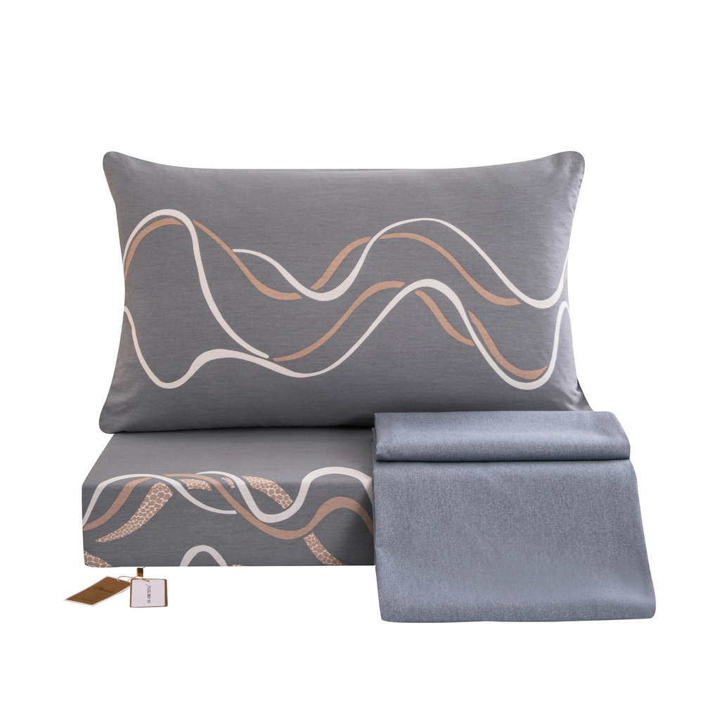 Комплект постельного белья Делюкс Сатин 100% хлопок L626