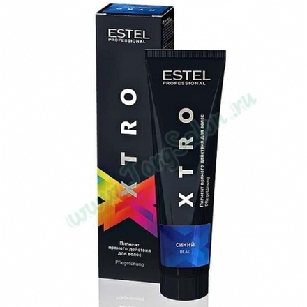 Пигмент прямого действия для волос Синий, XTRO, Estel, 100 мл.