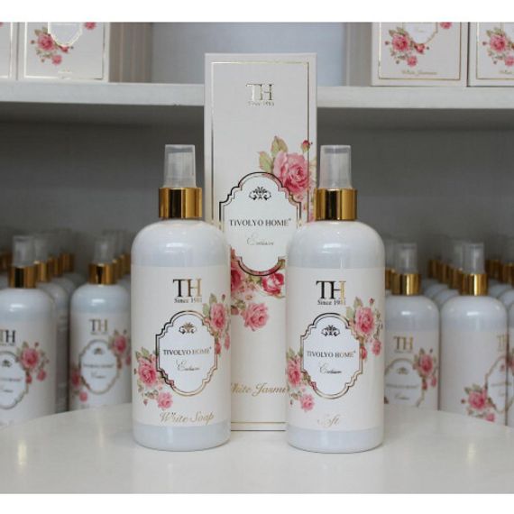 Набор полотенец Polina 3 предмета + ароматизатор TIVOLYO HOME