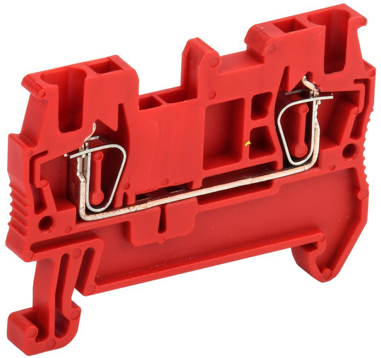 Клемма пружинная КПИ 2в-1,5 17,5А красная IEK